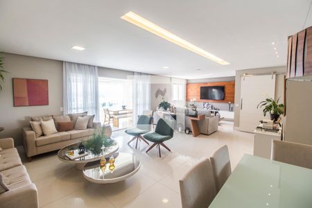 Sala de Jantar de apartamento à venda com 3 quartos, 202m² em Alphaville Empresarial, Santana de Parnaíba
