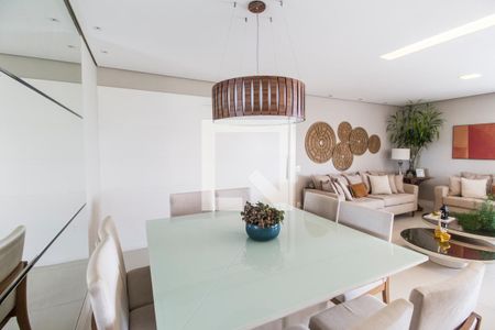 Sala de Jantar de apartamento à venda com 3 quartos, 202m² em Alphaville Empresarial, Santana de Parnaíba