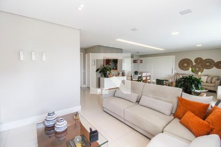 Sala de TV de apartamento à venda com 3 quartos, 202m² em Alphaville Empresarial, Santana de Parnaíba