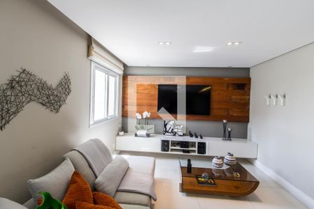 Sala de TV de apartamento à venda com 3 quartos, 202m² em Alphaville Empresarial, Santana de Parnaíba