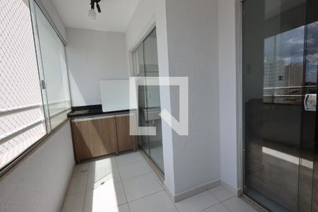 Varanda de apartamento à venda com 2 quartos, 62m² em Parque Amazonia, Goiânia