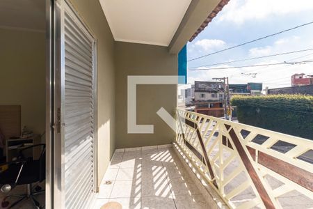 Varanda da Suíte 1 de casa à venda com 3 quartos, 263m² em Vila Taquari, São Paulo