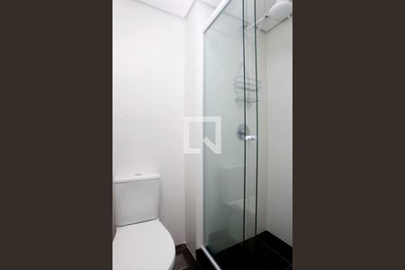 Banheiro de kitnet/studio para alugar com 1 quarto, 34m² em Cidade Baixa, Porto Alegre