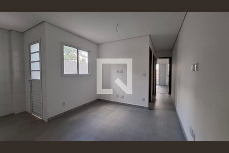 Sala de apartamento à venda com 2 quartos, 60m² em Jardim Utinga, Santo André