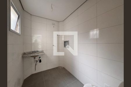 Banheiro de apartamento à venda com 2 quartos, 66m² em Jardim Utinga, Santo André
