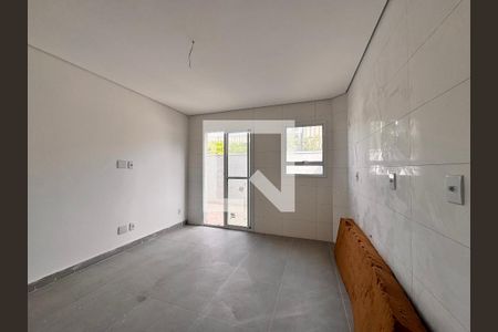 Cozinha de apartamento à venda com 2 quartos, 66m² em Jardim Utinga, Santo André