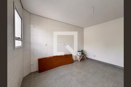 Cozinha de apartamento à venda com 2 quartos, 66m² em Jardim Utinga, Santo André