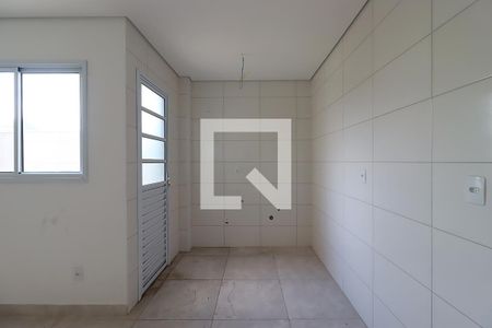 Cozinha de apartamento à venda com 2 quartos, 67m² em Jardim Santo Alberto, Santo André