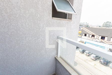 Varanda da Suíte de apartamento à venda com 2 quartos, 100m² em Jardim Santo Alberto, Santo André