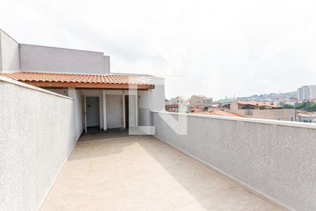 Terraço de apartamento à venda com 2 quartos, 106m² em Jardim Santo Alberto, Santo André