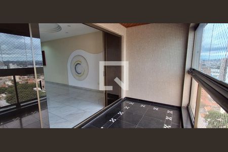 Varanda da Sala de apartamento à venda com 4 quartos, 180m² em Santa Paula, São Caetano do Sul