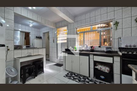 Cozinha de casa à venda com 3 quartos, 153m² em Parque João Ramalho, Santo André