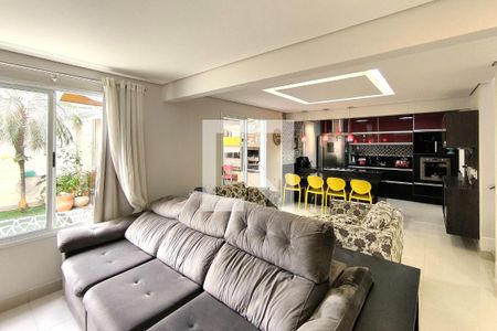 Sala de casa de condomínio para alugar com 3 quartos, 220m² em Jardim Ermida I, Jundiaí