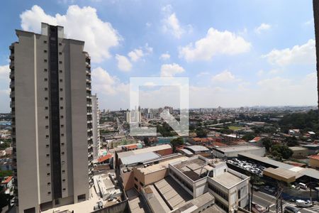 Vista Sala de apartamento à venda com 2 quartos, 42m² em Vila Valparaíso, Santo André