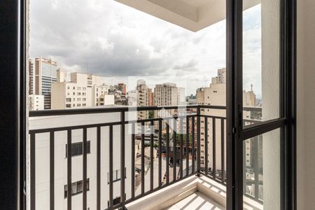 Varanda da Sala de apartamento à venda com 2 quartos, 39m² em Campos Elíseos, São Paulo
