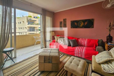 Sala de apartamento para alugar com 3 quartos, 105m² em Parque Enseada, Guarujá