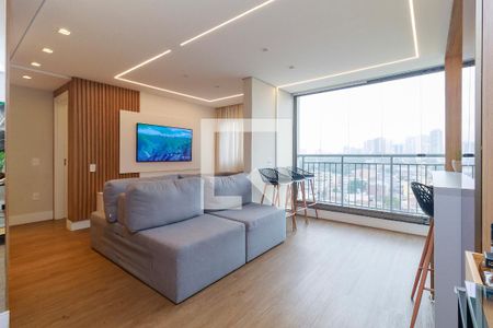 Sala de apartamento à venda com 2 quartos, 71m² em Santo Amaro, São Paulo
