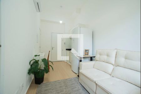Sala/Cozinha de apartamento para alugar com 1 quarto, 36m² em Mirandópolis, São Paulo