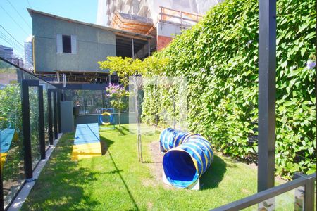 Área Comum - Espaço Pet de kitnet/studio à venda com 1 quarto, 25m² em Boa Vista, Porto Alegre