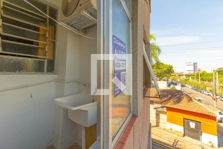 Vista da Área de Serviço de apartamento à venda com 1 quarto, 42m² em Centro, Canoas