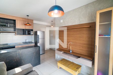 Sala/Cozinha de kitnet/studio à venda com 1 quarto, 30m² em Jardim Prudência, São Paulo