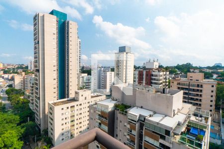 Vista da Sacada de kitnet/studio à venda com 1 quarto, 30m² em Jardim Prudência, São Paulo