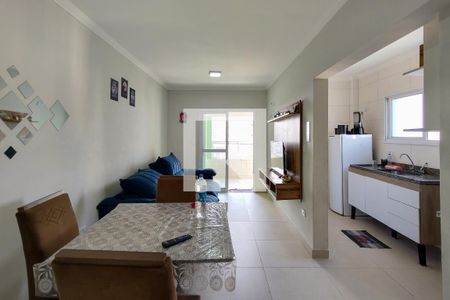 Sala de apartamento para alugar com 2 quartos, 78m² em Vila Caiçara, Praia Grande