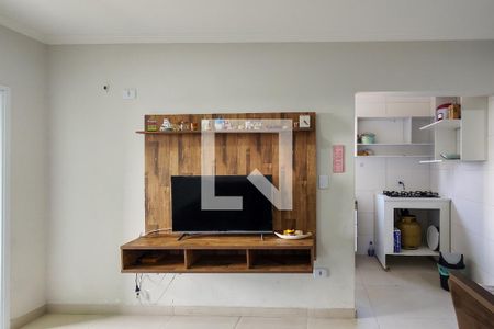 Sala de apartamento para alugar com 2 quartos, 78m² em Vila Caiçara, Praia Grande