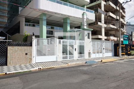 Fachada do Prédio de apartamento para alugar com 2 quartos, 78m² em Vila Caiçara, Praia Grande