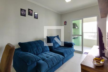 Sala de apartamento para alugar com 2 quartos, 78m² em Vila Caiçara, Praia Grande