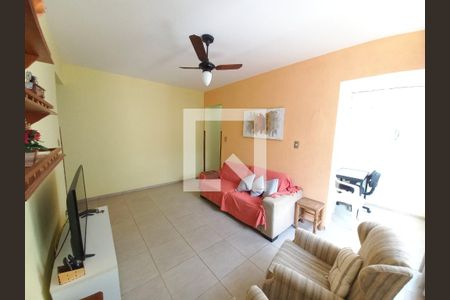 Sala de apartamento para alugar com 1 quarto, 62m² em Itararé, São Vicente