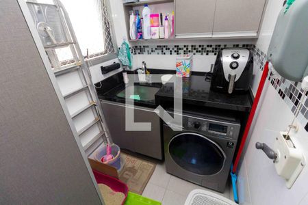 Área de Serviço de apartamento à venda com 3 quartos, 73m² em Vila Esperança, São Paulo