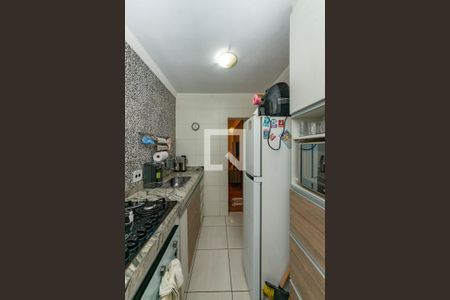 Cozinha de apartamento à venda com 2 quartos, 52m² em Madre Gertrudes, Belo Horizonte