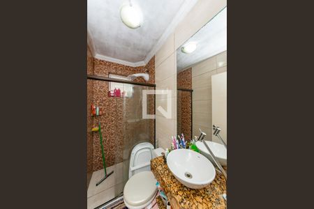 Banheiro Social de apartamento à venda com 2 quartos, 52m² em Madre Gertrudes, Belo Horizonte