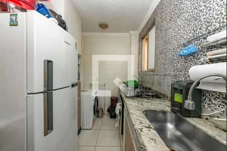 Cozinha de apartamento à venda com 2 quartos, 52m² em Madre Gertrudes, Belo Horizonte