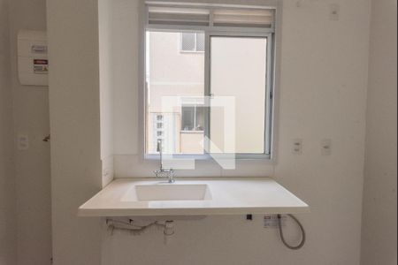 Cozinha de apartamento para alugar com 2 quartos, 45m² em Jardim Esmeraldina, Campinas