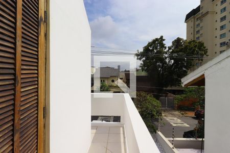 Sacada da Suíte Master de casa à venda com 4 quartos, 258m² em Jardim, Santo André