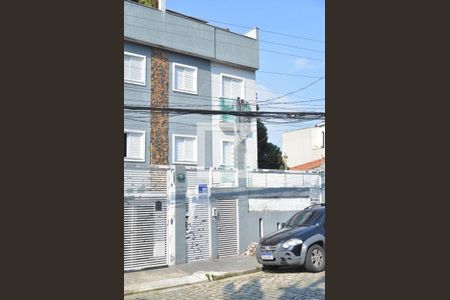 Fachada Placa de apartamento à venda com 2 quartos, 78m² em Vila Humaita, Santo André