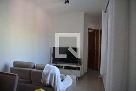 Sala de apartamento à venda com 2 quartos, 78m² em Vila Humaita, Santo André