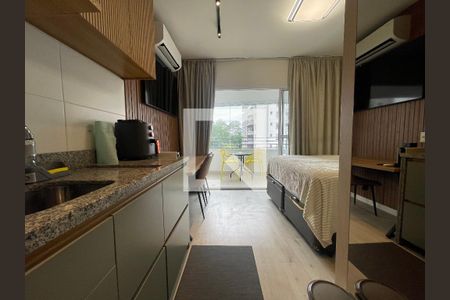 Cozinha de kitnet/studio à venda com 1 quarto, 25520m² em Butantã, São Paulo