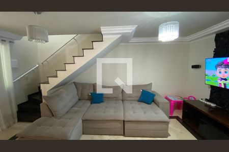 Sala de casa à venda com 3 quartos, 230m² em Vila Camilópolis, Santo André