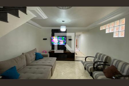 Sala de casa à venda com 3 quartos, 230m² em Vila Camilópolis, Santo André