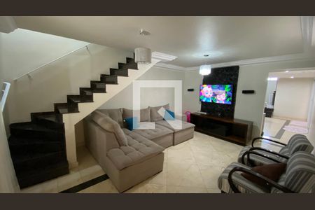 Sala de casa à venda com 3 quartos, 230m² em Vila Camilópolis, Santo André