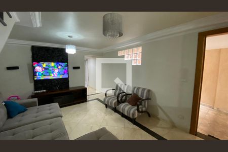 Sala de casa à venda com 3 quartos, 230m² em Vila Camilópolis, Santo André