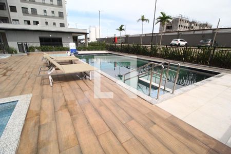 Área comum - Piscina de apartamento para alugar com 2 quartos, 55m² em Shopping Park, Uberlândia