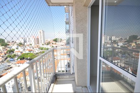 Sacada da Sala de apartamento à venda com 2 quartos, 47m² em Parque Vitoria, São Paulo