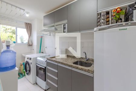 Cozinha de apartamento à venda com 2 quartos, 46m² em Ipanema, Porto Alegre