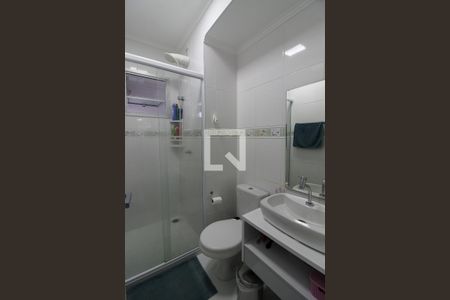 Banheiro de apartamento à venda com 2 quartos, 58m² em Vila Lageado, São Paulo