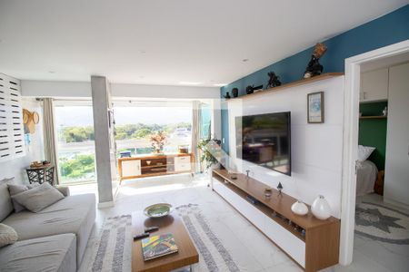 Sala de apartamento à venda com 2 quartos, 106m² em Recreio dos Bandeirantes, Rio de Janeiro