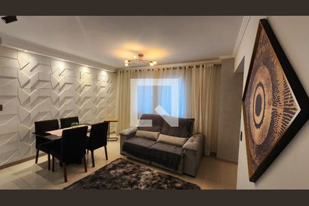 Sala de apartamento para alugar com 3 quartos, 95m² em Ponta da Praia, Santos